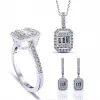 1.60 Karat Pırlanta Baget Set E/F Renk